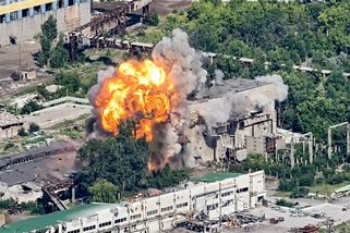 Ruská lež praskla: Ukrajinský MiG-29 udeřil přímo v centru Kosťantynivky
